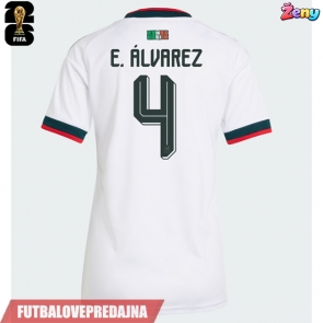 Lacne Ženy Futbalové dres Mexiko Edson Alvarez #4 MS 2026 Krátky Rukáv - Preč
